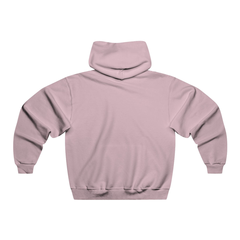 Minimalist Rock Climber Hoodie — Chalk Line Graphic Chest Print