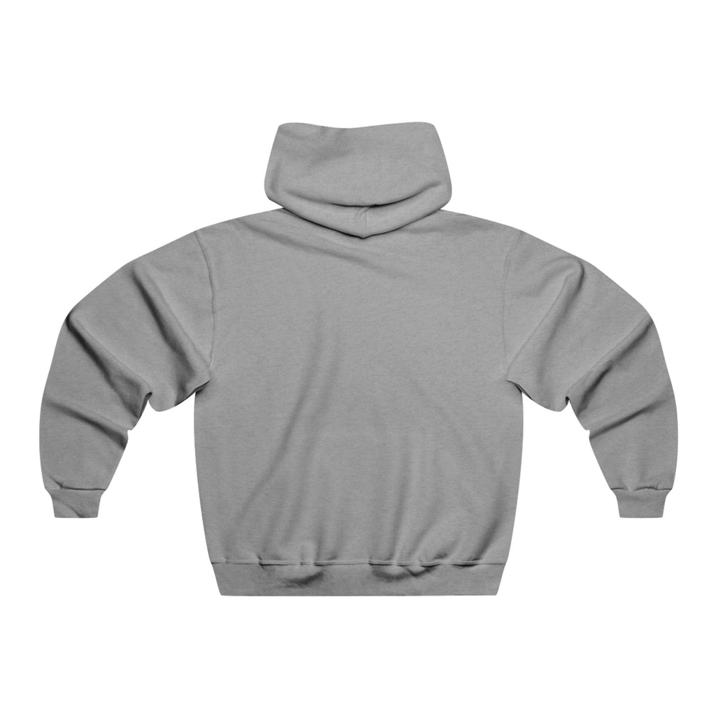 Minimalist Rock Climber Hoodie — Chalk Line Graphic Chest Print